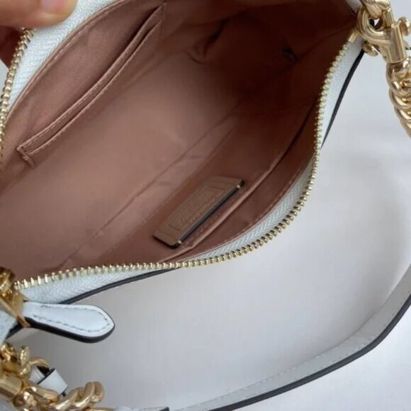 Coach Teri Shoulder Bag In Signature Canvas - Picture 6 of 6